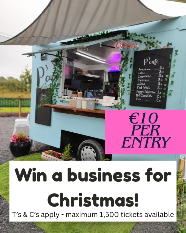 Win a fully equipped Food Truck promotional image